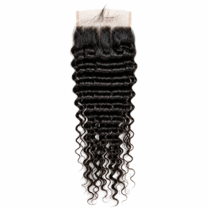 4x4 HD Lace Closure Deep Wave – Beautiful, Voluminous Waves by Andrea Hair