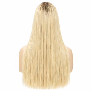Ombre Blonde Straight Wig 1B/60 Color
